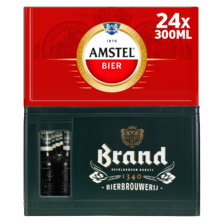 Amstel of Brand bier